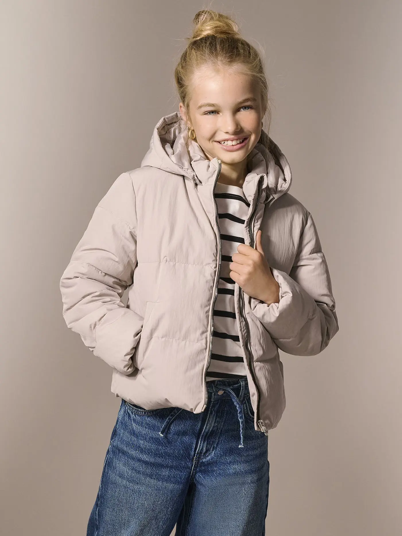 ONLY | Mädchen Steppjacke KOGDOLLY | beige